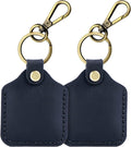 Leather Case with Keychain Brown X95660