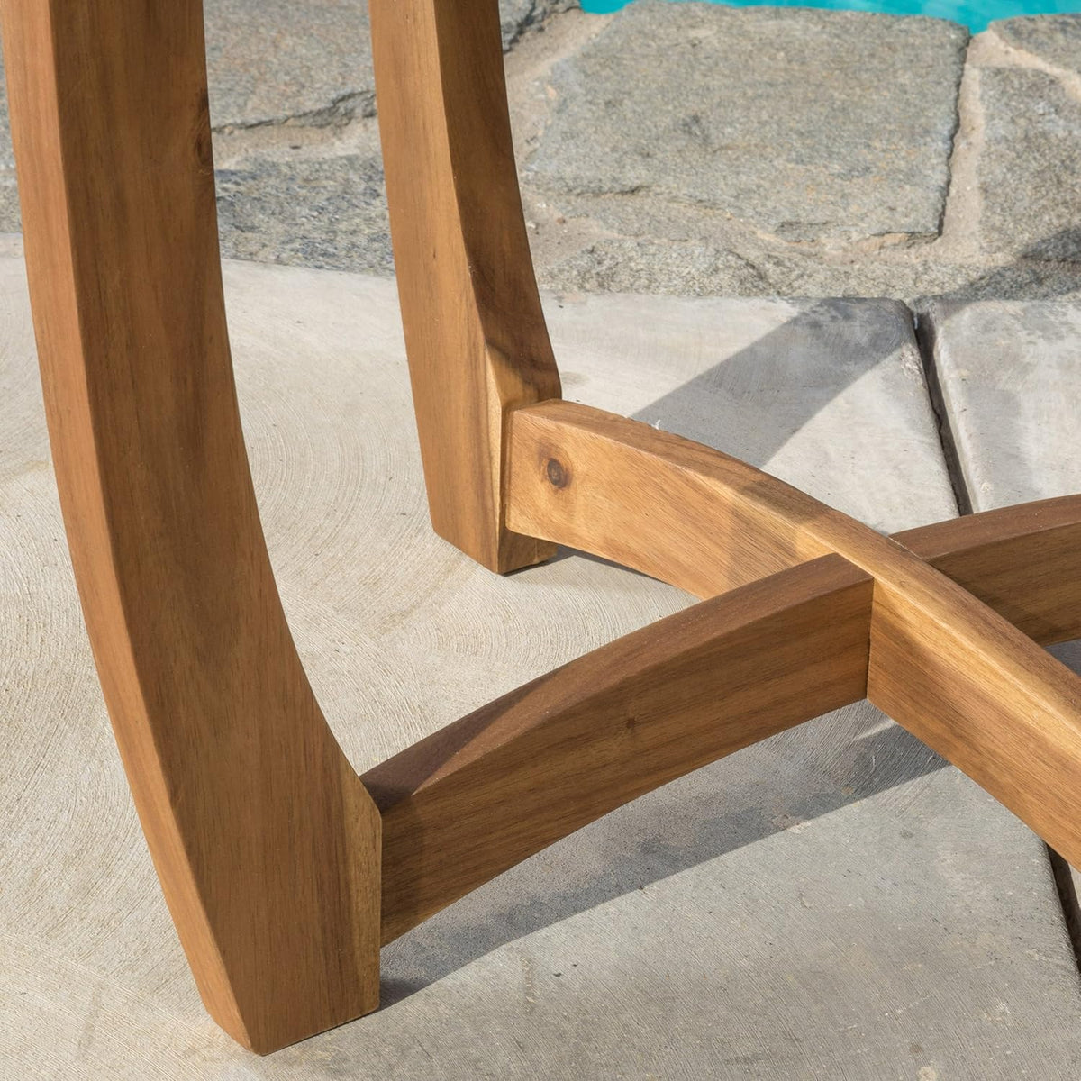 Acacia Wood 3 Pcs Bistro Set O523