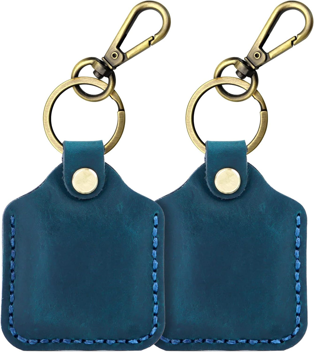 Leather Case with Keychain Brown X95660