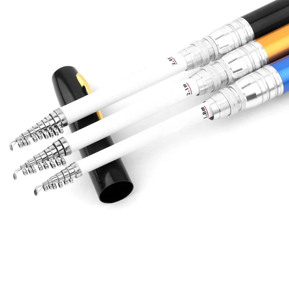 Portable Pen Shape Fishing Rod with Interchangeable Spinning Reel L2466