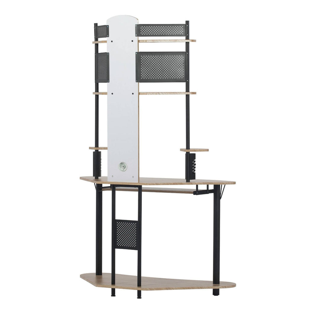 Arch Corner Computer Desk with Hutch / Tower V304888