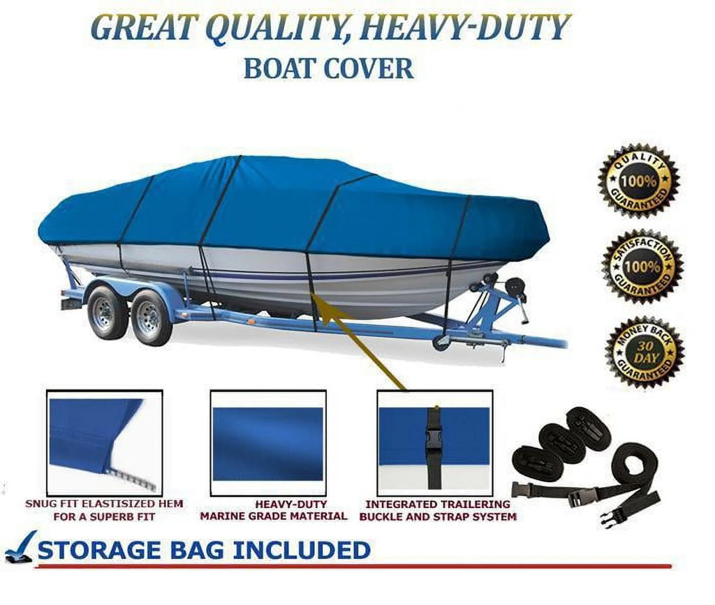 Boat Cover for Alumacraft V-16 Lunker W961