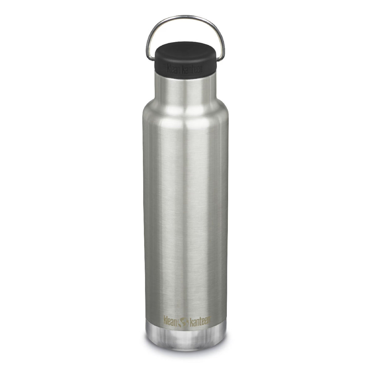 20 Oz Brushed Stainless Insulated Water Bottle O6581