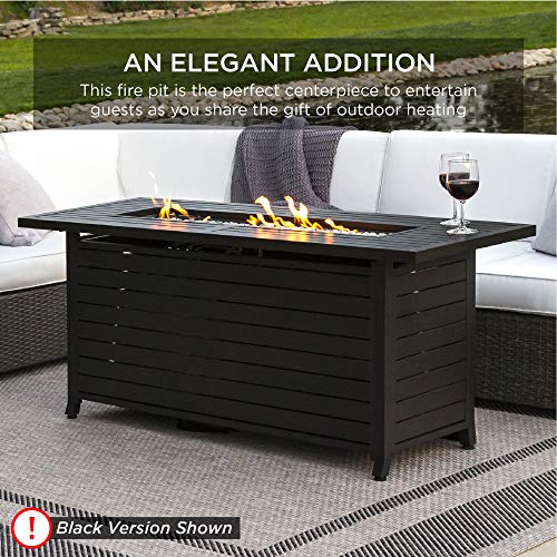 Gray Propane Gas Fire Pit Table N3101