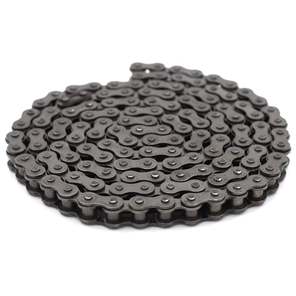 420 Roller Chain 132 Link with Chain Breaker, Pack of 2 Y40495