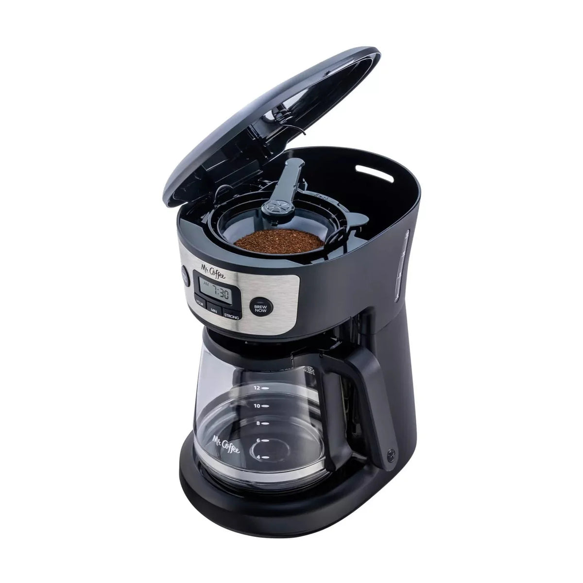 12-Cup Coffee Maker with Strong Brew Selector and Reusable Coffee Filter B8998