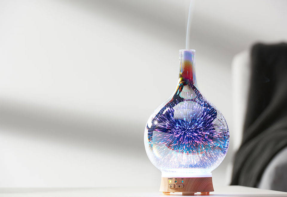 3-D Ultrasonic Aromatherapy Diffuser D625993