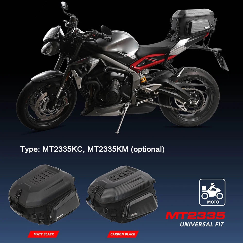 Expandable Motorcycle Rearseat Bag 23-35L T916006