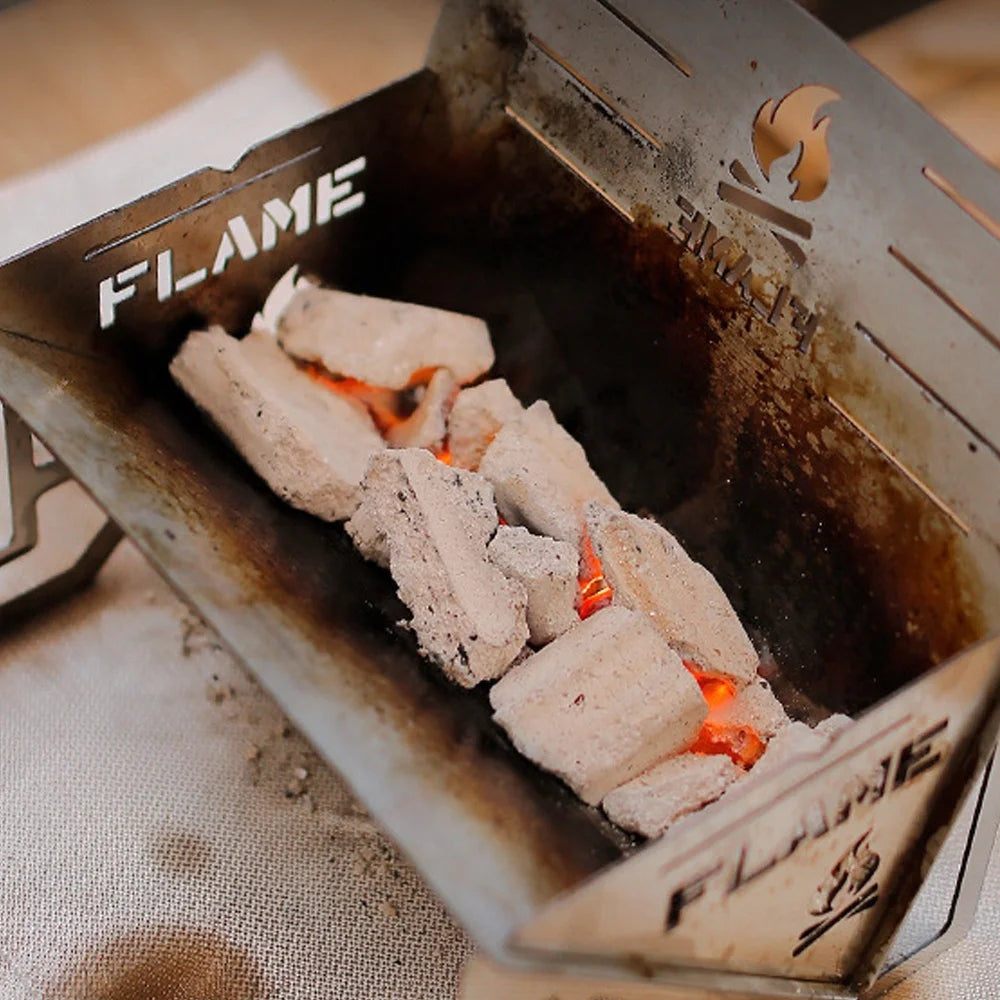 Portable Stainless Steel Camping Stove F8605