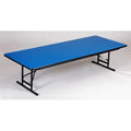 Green Height Adjustable Folding Table Q750915
