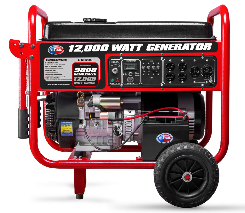 12000 Watt Portable Generator with Electric Start P2546