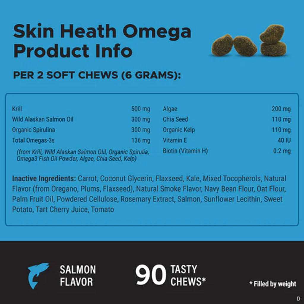 Omega Soft Chews for Dogs B723