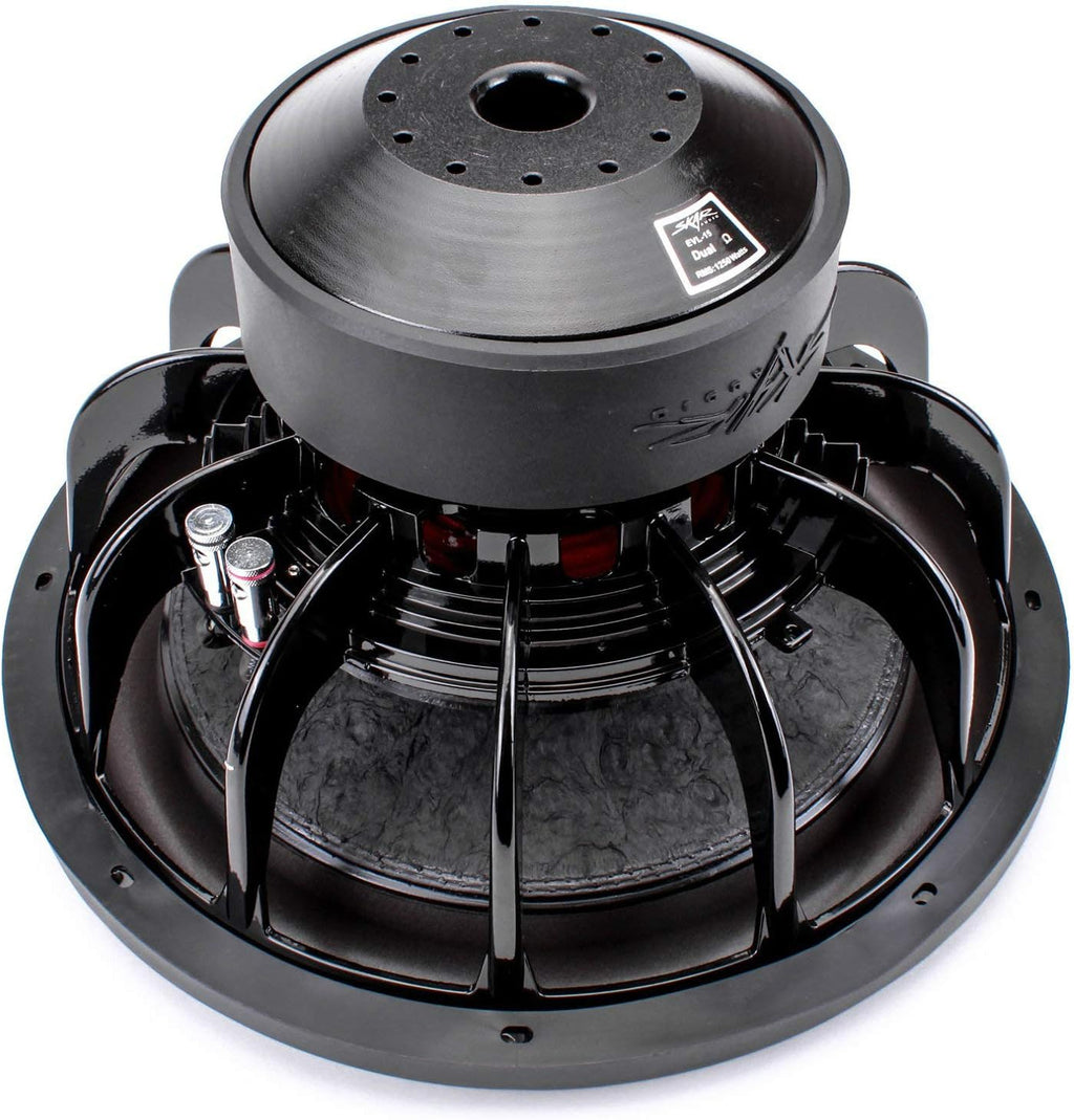 15 2500 Watt Dual 2 Ohm Car Subwoofer N204836