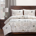 Linen Duvet Cover Set California King X1158