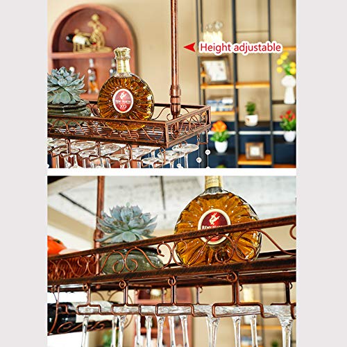 Black Iron Wall Mounted Wine Rack M51509