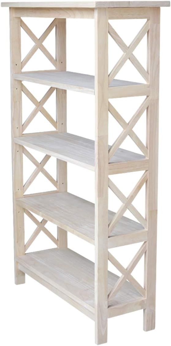4-Tier X-Sided Bookcase U5307