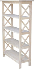 4-Tier X-Sided Bookcase U5307