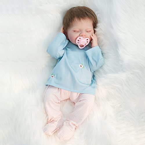 18 Inches Soft Vinyl Silicone Reborn Baby Doll B6450