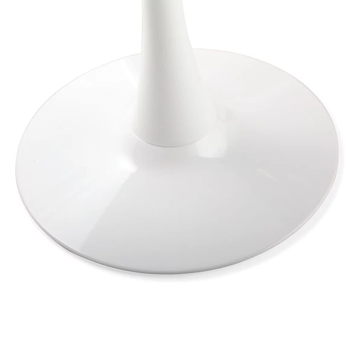 Round Pedestal Dining Table White S169
