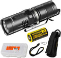 Tactical Flashlight with Red Light and Rechargeable Battery U26090