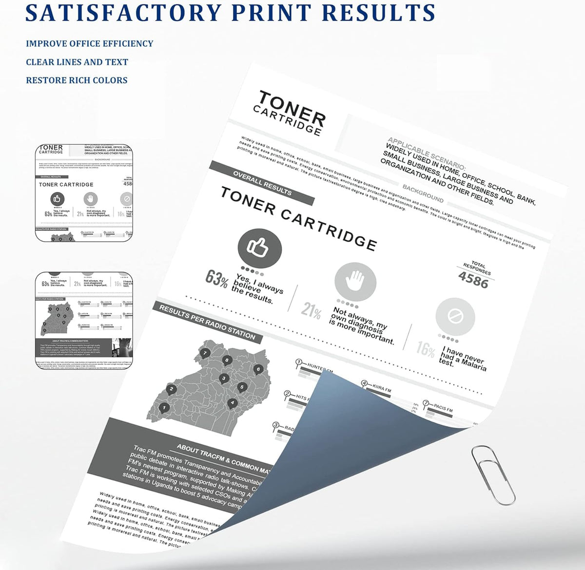 Black Toner Cartridge 1-Pack I281415