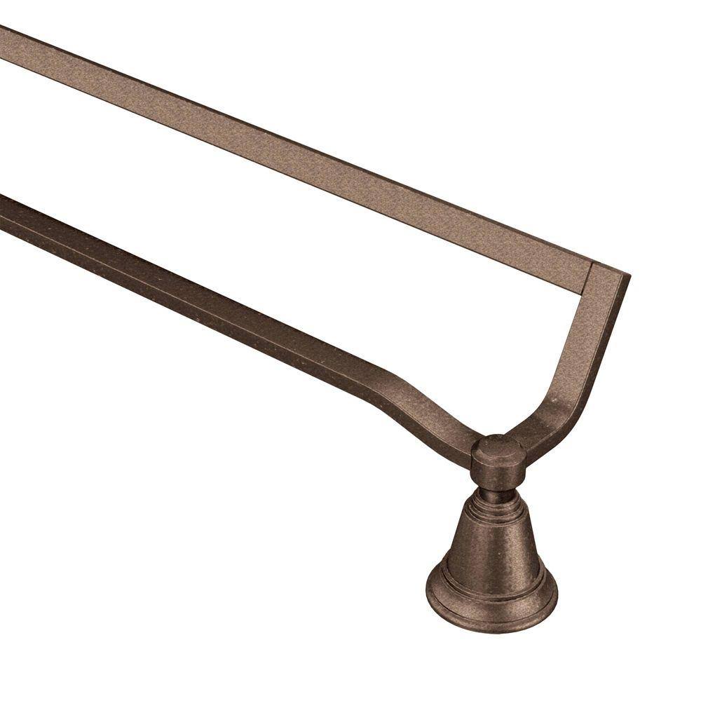 Oil Rubbed Bronze Double Towel Bar M74786