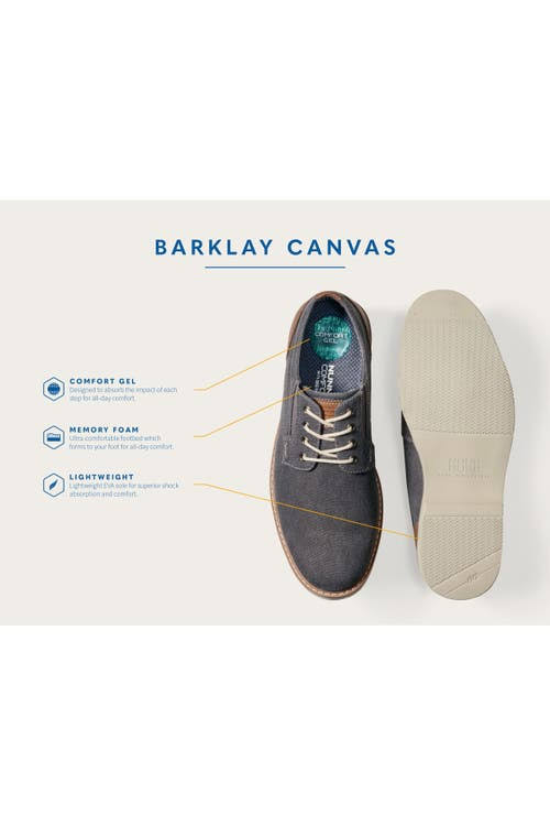 Canvas Plain Toe 8 Men's Gunmetal Shoes F220336