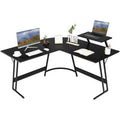 Black L-Shape Computer Desk G246