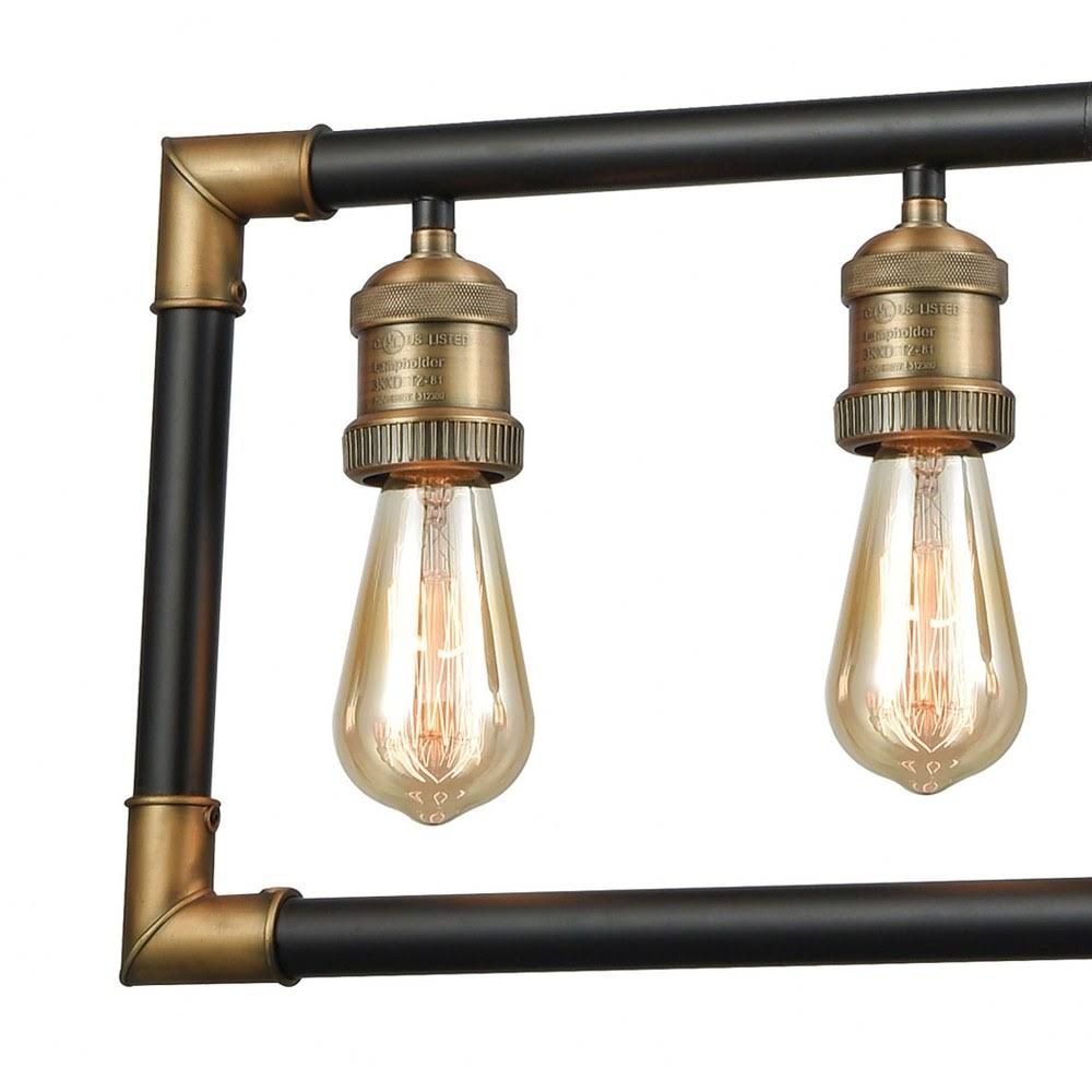 5-Light Brass Oil Rubbed Bronze Chandelier Z948991