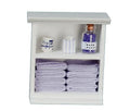 Miniature Furniture Shelf Unit & Bathroom Accessories A88210