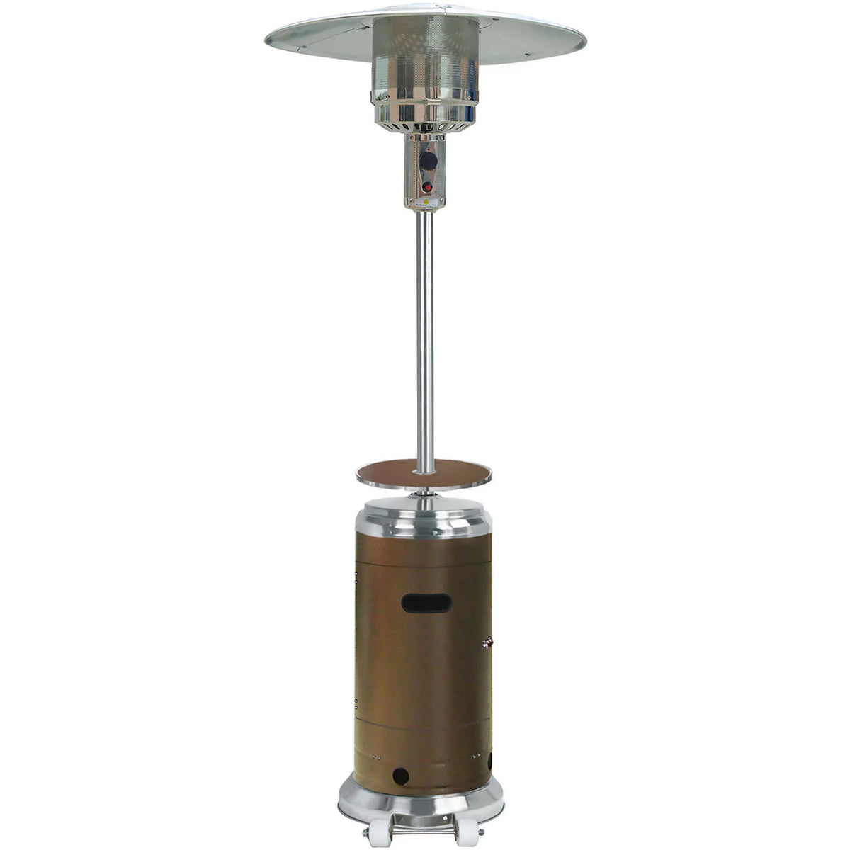 7-Ft. 48,000 BTU Steel Propane Patio Heater with Cover N974