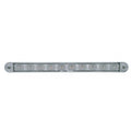10 LED 9" Stop, Turn & Tail Light Bar with Bezel Red LED Clear Lens I809501