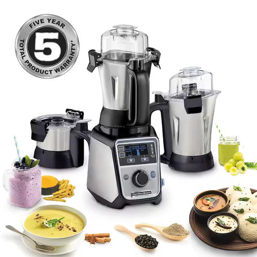 13-Speed Stainless Steel Countertop Blender with 3 Jars J674354