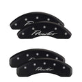 Matte Black Caliper Covers W9475
