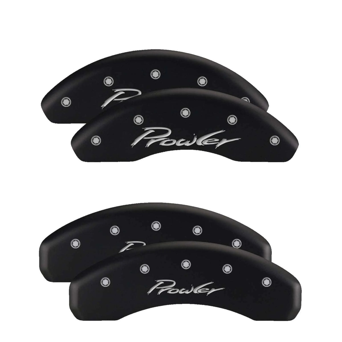 Matte Black Caliper Covers W9475
