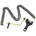 420 Roller Chain 132 Link with Chain Breaker, Pack of 2 Y40495