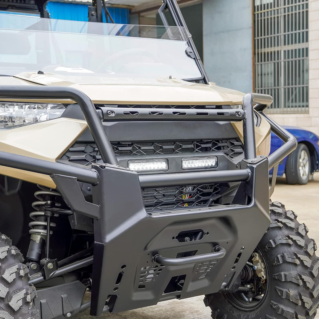 Black Mesh Grille with LED Light Bar for Ranger XP 1000 E4397