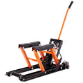 1500 LBS Hydraulic Scissor Motorcycle Jack Stand with 4 Wheels L9343