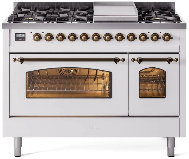 White Dual Fuel Natural Gas Range W653992
