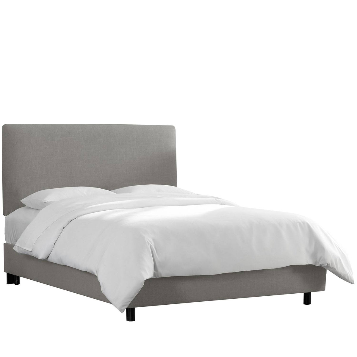 Navy Twin Microsuede Bed O497783