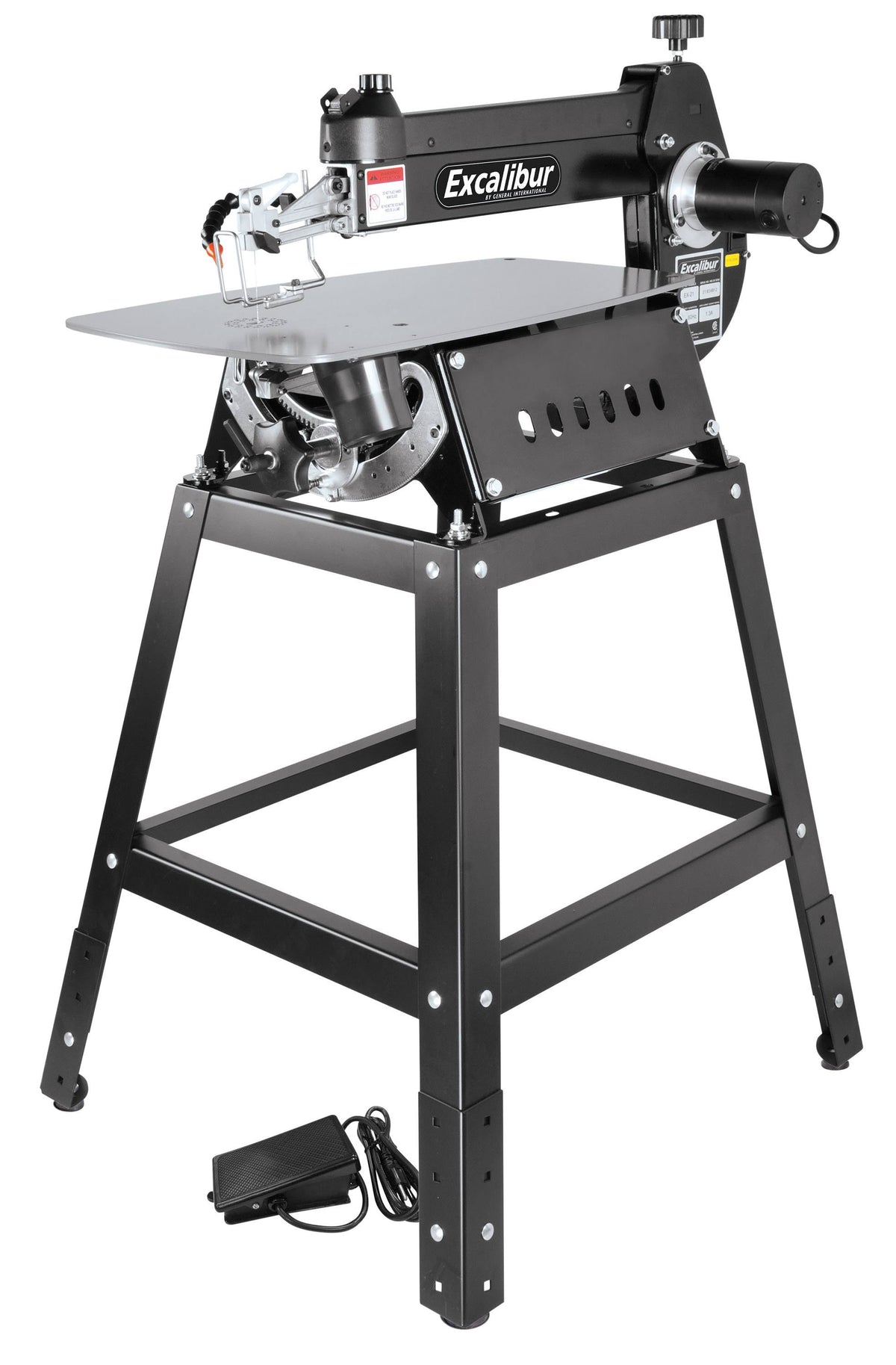 16-inch Tilting Head Scroll Saw with Foot Switch and Stand D561588