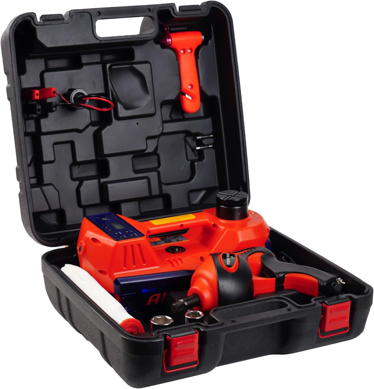 Electric Hydraulic 5 Ton Car Floor Jack with Impact Wrench R493038