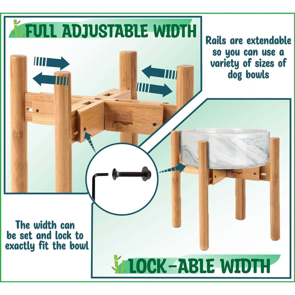Adjustable Dog Bowl Stand M3553