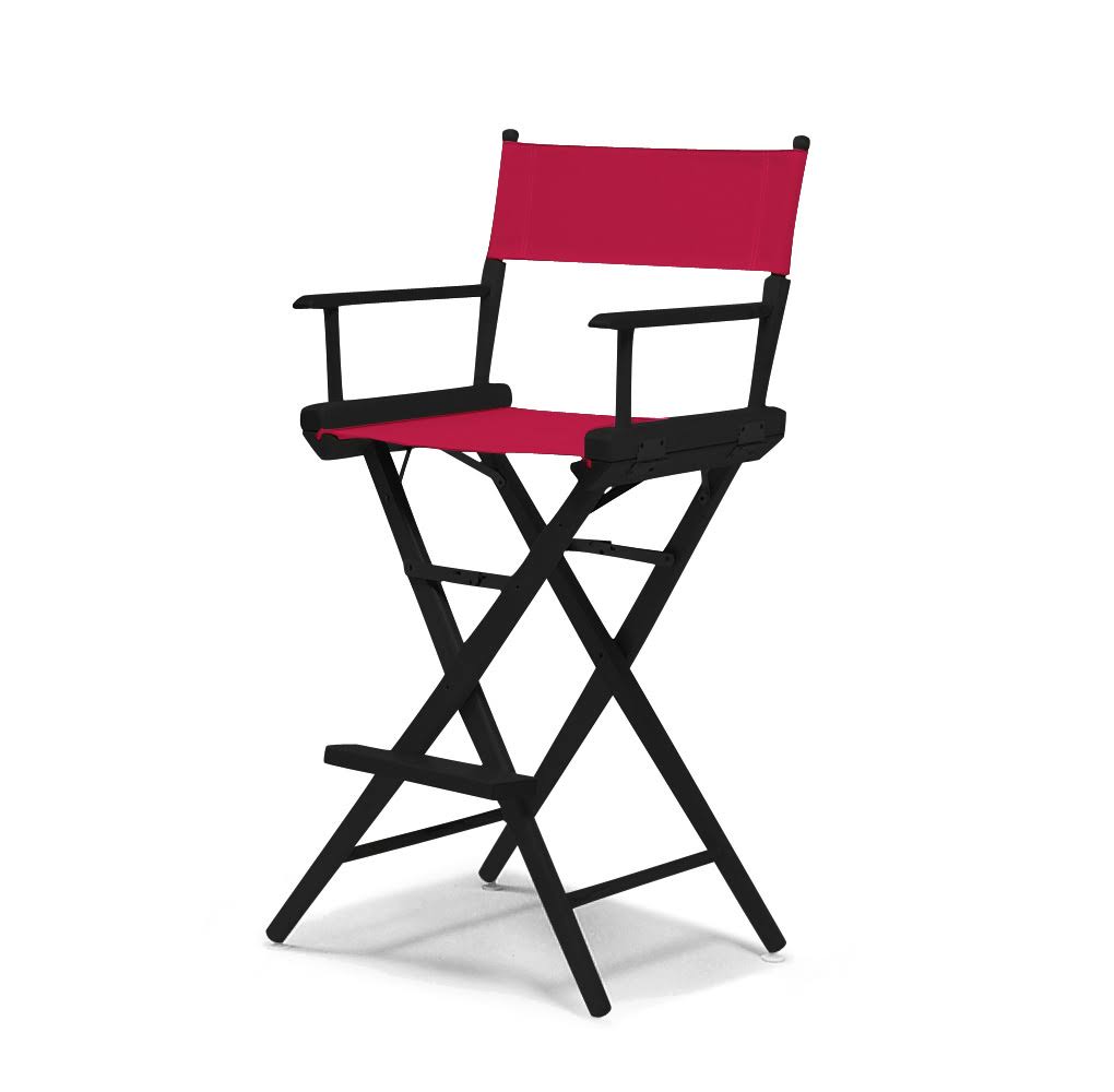 Blue Bar Height Director Chair with Black Frame Y868725