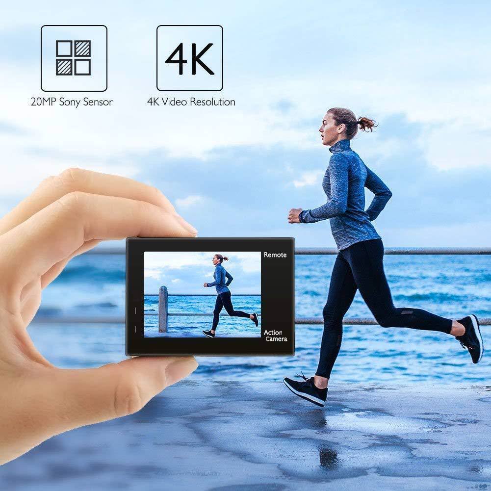 4K 20MP WiFi Action Camera with EIS S2941