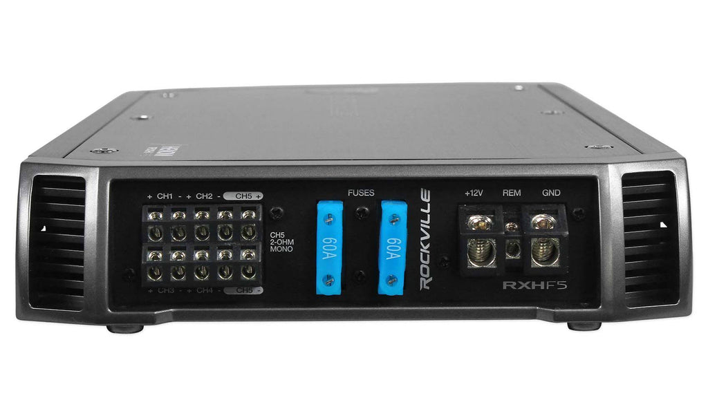 3200 Watt 5 Channel Car Stereo Amplifier with Amp Kit H88613