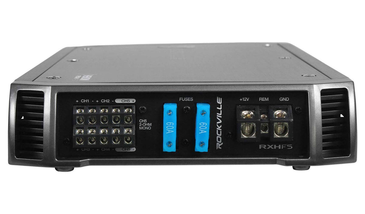 3200 Watt 5 Channel Car Stereo Amplifier with Amp Kit H88613