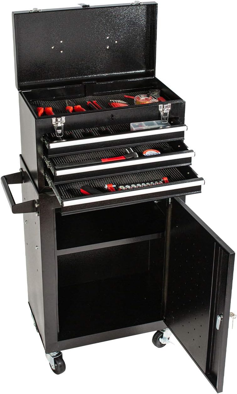 3 Drawer Rolling Tool Chest with Wheels N5192