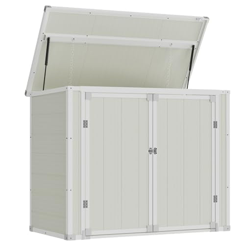 41 Cu Ft Outdoor Resin Storage Shed with Floor O254620