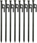 15.7 Inches 20 Pcs Heavy Duty Steel Tent Stakes B631929